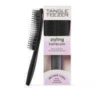 Tangle Teezer The Ultimate Styler Hairbrush - Cepillo de Peinado - Mantiene y Mezcla Pelucas, Postizos, Extensiones y Clip-Ins - Aporta Volumen, Textura, Brillo y Define Rizos - Negro Azabache