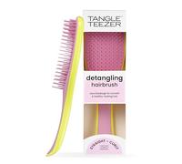 Tangle Teezer Ultimate Detangler Hairbrush - Cepillo Desenredante para Pelo Seco y Mojado - Apto para Todo Tipo de Cabello - Púas de Doble Altura para Menos Rotura y Sin Nudos - Amarillo y Rosa