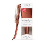 Tangle Teezer Ultimate Detangler Hairbrush - Cepillo Desenredante para Pelo Seco y Mojado - Apto para Todo Tipo de Cabello - Púas de Doble Altura, Menos Rotura y Sin Nudos - Cromado Bronce Chocolate