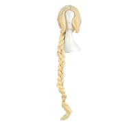 Tangled Princess 120cm 47" Straight Blonde Super Long Cosplay Wig Rapunzel Synthetic Hair Wigs + Wig Cap