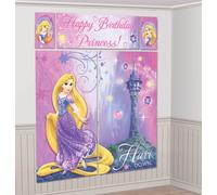 Tangled Sparkle Giant Scene Setter Wall Decorating Kit (5pc) by Amscan