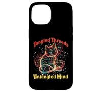 Tangled Threads Untangled Mind Carcasa para iPhone 15