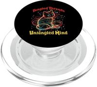 Tangled Threads Untangled Mind PopSockets PopGrip para MagSafe