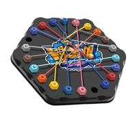 TangleQuest Puzzle - Juego de batalla para desbloquear cuerdas | Juguete de estrategia interactivo con desafío de cordones, bucles de cuerda duraderos, tamaño de viaje compacto y diversión educativa p
