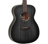 Tanglewood Guitarra acústica: negra, orquesta, 6 cuerdas, ambidiestra