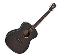 Tanglewood Guitarra acústica: negra, orquesta, 6 cuerdas, ambidiestra