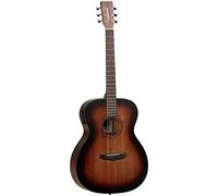 Tanglewood TWCROE - Guitarra folk electrificada, color naranja
