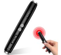 TANGMI Detector Cámara Oculta, Detectar Dispositivos Ocultos Detector de Micrófono Oculto, 5 Niveles de Sensibilidad Anti Spy Detector de RF, Detecta Dispositivos de Escucha para Oficina, Hoteles,Baño