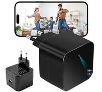TANGMI Mini Camara Espia Invisible Camuflada 1080P WiFi 5G | Doble Banda 2.4G/5G, Detección Movimiento, Alertas Instantáneas, Ángulo 100°, Grabación Bucle, App Tuya