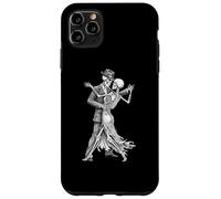 Tango Bailando Esqueleto Halloween Cráneo Bailarina Pareja ESP Carcasa para iPhone 11 Pro MAX