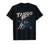Tango Pareja Danza Abraza Elegante Movimiento Argentino Camiseta
