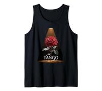 Tango Rose Spotlight Dance Passion Camiseta sin Mangas