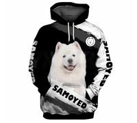 TangoDS Life Is Great But My Boxer Sudadera con Capucha Impresa en 3D Sudadera Unisex Sudadera con Capucha Funny Dog Pattern Casual Street Tracksuit