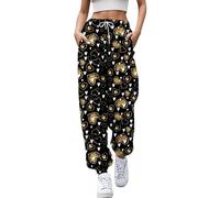 TangoDS Pantalones de chándal Jogger para Mujer con Estampado 3D Love Heart Casual Otoño Chándal Pantalones con cordón en la Parte Inferior Ropa de Calle