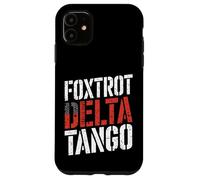 Tangos Delta de Foxtrots Divertidos tangos de Delta de Foxtrots Carcasa para iPhone 11