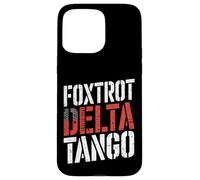 Tangos Delta de Foxtrots Divertidos tangos de Delta de Foxtrots Carcasa para iPhone 15 Pro Max