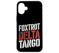 Tangos Delta de Foxtrots Divertidos tangos de Delta de Foxtrots Carcasa para iPhone 16 Plus