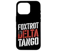 Tangos Delta de Foxtrots Divertidos tangos de Delta de Foxtrots Carcasa para iPhone 16 Pro