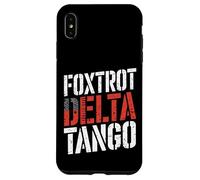 Tangos Delta de Foxtrots Divertidos tangos de Delta de Foxtrots Carcasa para iPhone XS Max