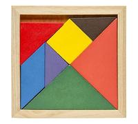 Tangram puzzle juguete de madera colorido juego educativo