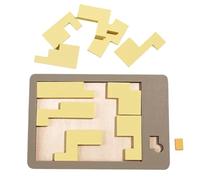 Tangram Puzzles for Kids, Educational Geometric Wooden Learning Toys, Tangram Desk Puzzle for Adults, Family, School, Classroom, Home, Office, Daily Brain Training