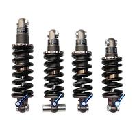 TANGSIYANG Amortiguador Trasero Bici MontañA 1 unids Bicicleta Amortiguador Trasero/Eléctrico Mejorada Ampliación de la presión Aceite(24 24 165 2000LBS)