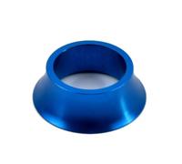 TANGSIYANG ArañAs para Bicicletas 1-1/8"Espaciador de Auriculares Bicicleta MTB, arandela vástago, Tubo dirección Ciclismo, Espaciador cónico for Horquilla 28,6mm, Piezas(Blue 1)