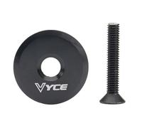 TANGSIYANG ArañAs para Bicicletas 20 Tipos de Cubierta Superior vástago Bicicleta, Auriculares 31,7mm diámetro con Perno for MTB, Accesorio fácil Montaje(4)