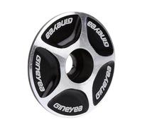 TANGSIYANG ArañAs para Bicicletas Accesorios de vástago Bicicleta MTB Carretera sin Rosca Aluminio 28,6mm Auriculares Ciclismo Tapa Superior Cubierta Piezas(Noir)