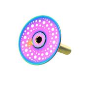 TANGSIYANG ArañAs para Bicicletas MTB Bicicleta de Carretera aleación Titanio Aceite resbaladizo Auriculares Tapa Superior del vástago Tornillo Ligero la + Piezas Accesorios Ciclismo(C)