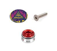 TANGSIYANG ArañAs para Bicicletas Tapa de Auriculares for Bicicleta Superior for Cubierta vástago Ciclismo(12)