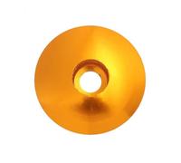 TANGSIYANG ArañAs para Bicicletas Tapa for Auriculares de Bicicleta aleación Aluminio, Cubierta Superior a Prueba Polvo 28,6mm, Accesorios for montaña al Aire Libre, Piezas vástago, 1 ud(Gold 1pc)