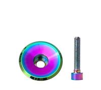 TANGSIYANG ArañAs para Bicicletas Tapa Superior for Auriculares de Bicicleta, Cubierta Cuenco con Tornillo for Tubo Cabeza Horquilla 28,6mm, Accesorios for montaña y Carretera(Style 5)