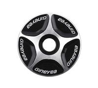 TANGSIYANG ArañAs para Bicicletas Tapa Superior for Auriculares de Bicicleta, Tapas Aluminio sin Rosca for montaña 28,6mm, Tapa for vástago for Ciclismo(28.6mm Black)