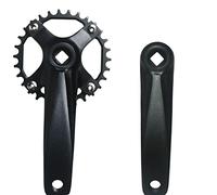TANGSIYANG Bielas MTB Bicicleta de Bicicleta MTB 104BCD Manivela 152/17 0mm Arranque los Brazos for la 3 0t 32t 34t 36t 38t Piezas(Black 38T,170mm)