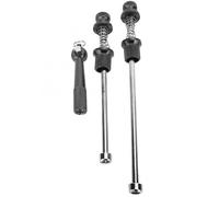 TANGSIYANG Buje Trasero MTB Bicycle Skewer Set Ultralight Aluminio Alloy Road Mountain Bike Anti-Robo Relacionamiento rápido Pinchos Ruedas Locking Security Herramienta(Noir)