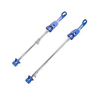 TANGSIYANG Buje Trasero MTB MTB Bicicleta Lanzamiento rápido Pinchos HUB Eje Ruedas de Bloqueo Palanca Piezas Bicicleta Aleación Aluminio Frente 9x100 Trasero 10x135mm(Blue)