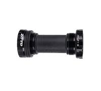 TANGSIYANG Eje Pedalier Rodamiento de la Parte Inferior del Tornillo Soporte Tipo 68/73 mm Eje Bicicleta MTB Piezas Eje manivela a Prueba Agua aleación Aluminio Carretera(BB91 Black)