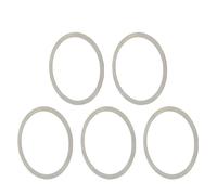TANGSIYANG Espaciador De Bicicleta 5 uds Auriculares de Bicicleta Anillo arandela Ajuste 0,3mm 1mm 2mm MTB Horquilla Junta espaciadora(0.3mm 5pcs)