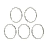 TANGSIYANG Espaciador De Bicicleta 5 uds Auriculares de Bicicleta Anillo arandela Ajuste 0,3mm 1mm 2mm MTB Horquilla Junta espaciadora(2mm 5pcs)