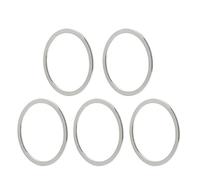 TANGSIYANG Espaciador De Bicicleta 5 uds Auriculares de Bicicleta Anillo arandela Ajuste 0,3mm 1mm 2mm MTB Horquilla Junta espaciadora(1mm 5pcs)