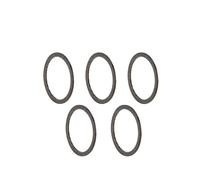 TANGSIYANG Espaciador De Bicicleta Espaciador de Arandelas for Bicicleta, Fibra Carbono Ultraligera, 1mm/2mm/3mm/5mm/10mm/15mm, Piezas Auriculares Horquilla, 5 uds(1mm)