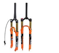 TANGSIYANG Horquilla MTB 1 Uds. Horquilla de Bicicleta MTB suspensión neumática aleación magnesio 26 27,5 29 Pulgadas 32 HL RL100mm Bloqueo Horquilla for Accesorios Ciclismo(29inTapered Manual)