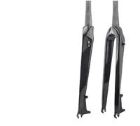 TANGSIYANG Horquilla MTB Horquilla de Bicicleta Fibra Carbono Brillante/Mate cónica for Ciclismo for montaña Piezas for MTB Freno Disco(29 ER Matte)