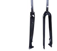 TANGSIYANG Horquilla MTB Horquilla de Fibra Carbono Horquillas for Bicicleta montaña for MTB Freno Disco Duro 26 27,5 29 Pulgadas Tubo Recto 28,6 mm(29 ER Matte)