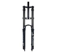TANGSIYANG Horquilla MTB Horquilla De Hombro For Bicicleta Montaña 26, 27,5 Y 29 Pulgadas, Aleación Magnesio, con Tubo Recto Duradero 9 X 100 Mm Bloqueo Manual(29in Rebound B)