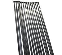 TANGSIYANG Radios para Bicicletas 12pcs / Lot Straight Pull Gauge 14 2.0mm de Acero Inoxidable MTB Carretera 14g hablaba Bicicleta(307mm)