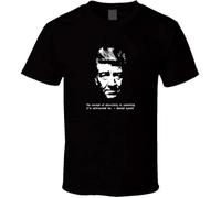 TANGTTAO David Lynch t-Shirt Movie TV Director Quote Twin Peaks Wild at Heart