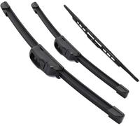 TANGTX Escobillas Limpiaparabrisas para Peugeot Partner 1996-2000 2001 2002 2003 2004 2005 2006 2007, Resistente al Desgaste Juego de escobillas limpiaparabrisas Delanteras y traseras