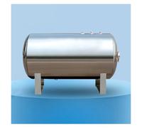 Tangues de presi'n de agua Tanque de presión de pozo, tanques horizontales domésticos de almacenamiento de agua de acero inoxidable con puerto de limpieza(160L/42.3Gal(85x63cm/34x25in))